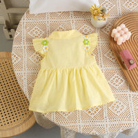 Load image into Gallery viewer, Baby Girls Flower Dresses Wholesale 26030922
