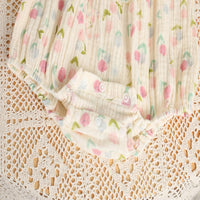 Load image into Gallery viewer, Baby Girls Flower Print Rompers Wholesale 26030924
