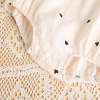 Load image into Gallery viewer, Baby Girls Solid Color Love heart Rompers Wholesale 26030925
