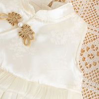 Load image into Gallery viewer, Baby Girls Solid Color Flower Print Rompers Wholesale 26030927
