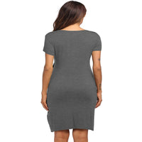 Load image into Gallery viewer, Women Solid Color Dresses Wholesale 26031701
