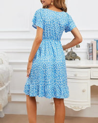Load image into Gallery viewer, Women Flower Print Dresses Wholesale 26031702
