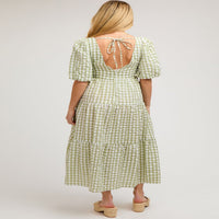 Load image into Gallery viewer, Women Checked Dresses Wholesale 26031704

