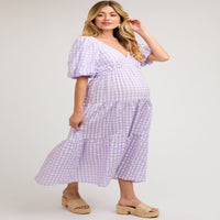Load image into Gallery viewer, Women Checked Dresses Wholesale 26031704
