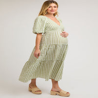 Load image into Gallery viewer, Women Checked Dresses Wholesale 26031704
