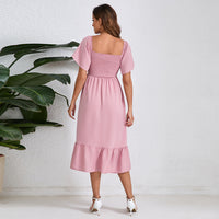 Load image into Gallery viewer, Women Solid Color Dresses Wholesale 26031706
