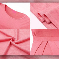 Load image into Gallery viewer, Women Solid Color T-Shirts Wholesale 26031738
