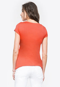 Load image into Gallery viewer, Women Solid Color T-Shirts Wholesale 26031740

