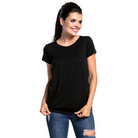 Load image into Gallery viewer, Women Solid Color T-Shirts Wholesale 26031742
