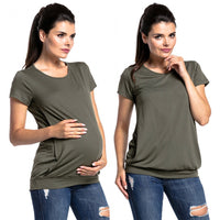 Load image into Gallery viewer, Women Solid Color T-Shirts Wholesale 26031742
