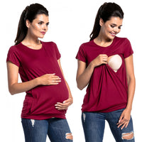 Load image into Gallery viewer, Women Solid Color T-Shirts Wholesale 26031742
