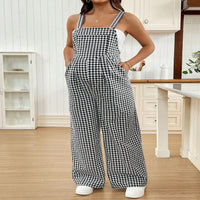 Load image into Gallery viewer, Women Checked Jumpsuits Wholesale 26031744
