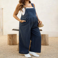 Load image into Gallery viewer, Women Checked Jumpsuits Wholesale 26031744
