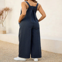 Load image into Gallery viewer, Women Checked Jumpsuits Wholesale 26031744
