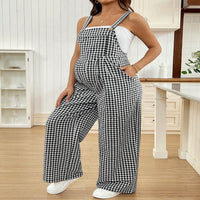 Load image into Gallery viewer, Women Checked Jumpsuits Wholesale 26031744
