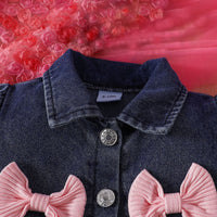 Load image into Gallery viewer, 2 Pieces Set Baby Girls Solid Color Jackets Outwears And Dresses Wholesale 26031748
