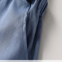 Load image into Gallery viewer, 2 Pieces Set Baby Kid Boys Solid Color Striped Shirts And Shorts Wholesale 26040201

