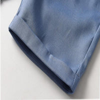 Load image into Gallery viewer, 2 Pieces Set Baby Kid Boys Solid Color Striped Shirts And Shorts Wholesale 26040201
