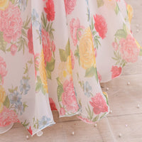 Load image into Gallery viewer, Baby Kid Girls Flower Print Princess Dresses Wholesale 26040202
