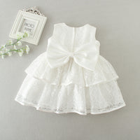Load image into Gallery viewer, Baby Kid Girls Solid Color Bow Dresses Wholesale 26040203
