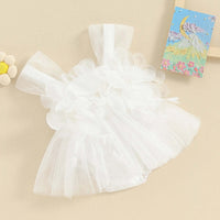 Load image into Gallery viewer, Baby Girls Solid Color Flower Rompers Wholesale 26040204
