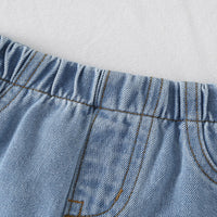 Load image into Gallery viewer, 2 Pieces Set Baby Kid Girls Solid Color Fruit Embroidered Tank Tops And Shorts Wholesale 26040206
