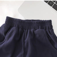 Load image into Gallery viewer, 2 Pieces Set Baby Kid Boys Sports Striped Letters Polo Shirts And Solid Color Shorts Wholesale 26040211
