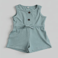 Load image into Gallery viewer, Baby Kid Girls Solid Color Bow Rompers Wholesale 26040217
