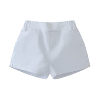 Load image into Gallery viewer, 3 Pieces Set Baby Boys Solid Color Rompers Shorts And Hats Wholesale 26040224

