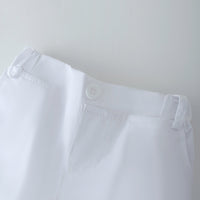 Load image into Gallery viewer, 3 Pieces Set Baby Boys Solid Color Rompers Shorts And Hats Wholesale 26040224

