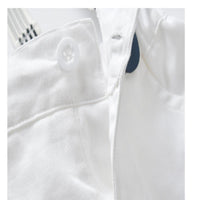 Load image into Gallery viewer, 2 Pieces Set Baby Kid Boys Color-blocking Checked Shirts And Solid Color Rompers Wholesale 26040231
