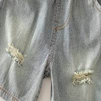 Load image into Gallery viewer, 2 Pieces Set Baby Kid Boys Solid Color T-Shirts And Shorts Wholesale 26040237
