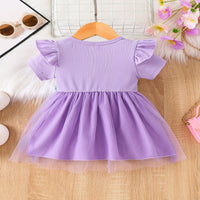 Load image into Gallery viewer, Baby Kid Girls Solid Color Flower Dresses Wholesale 26051101
