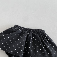 Load image into Gallery viewer, 2 Pieces Set Baby Kid Girls Bow Tank Tops And Polka dots Shorts Wholesale 26051104
