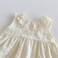 Load image into Gallery viewer, Girls Sweet Lace Trim Tank Top and Bloomer Pants Set - 2 Piece Summer Outfit Wholesale 26051124
