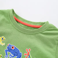 Load image into Gallery viewer, Baby Kids Boys Animals Cartoon Print Tops Wholesale 26051129
