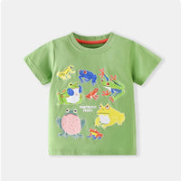 Load image into Gallery viewer, Baby Kids Boys Animals Cartoon Print Tops Wholesale 26051129
