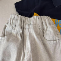 Load image into Gallery viewer, Boys Summer Distressed Denim Shorts Knee Length Jeans Wholesale 26051139
