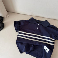 Load image into Gallery viewer, Boys Short Sleeve Polo Shirt Collared Summer T-Shirt Wholesale 26051142

