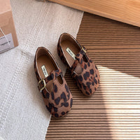 Load image into Gallery viewer, Baby Kid Girls Solid Color Leopard print Shoes Wholesale 26061706
