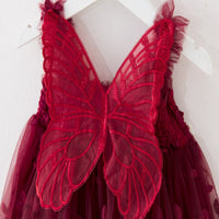 Load image into Gallery viewer, Baby Kid Girls Solid Color Butterfly Birthday Party Dresses Wholesale 26061711
