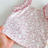 Load image into Gallery viewer, 2 Pieces Set Baby Kid Girls Flower Tank Tops And Shorts Wholesale 26061721

