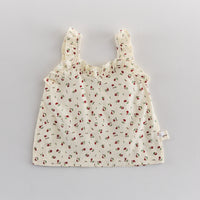 Load image into Gallery viewer, Baby Kid Girls Flower Print Tank Tops Wholesale 26061724
