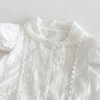Load image into Gallery viewer, Baby Kid Girls Solid Color Embroidered Birthday Party Dancing Dresses Wholesale 26061725
