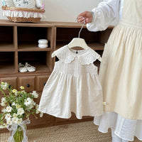Load image into Gallery viewer, Baby Kid Girls Solid Color Dresses Wholesale 26061729
