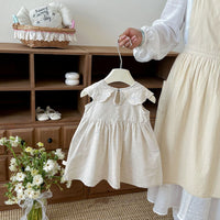 Load image into Gallery viewer, Baby Kid Girls Solid Color Dresses Wholesale 26061729
