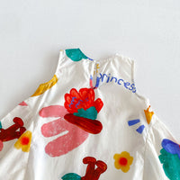 Load image into Gallery viewer, Baby Kid Girls Letters Cartoon Print Dresses Wholesale 26061730

