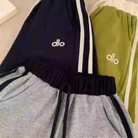 Load image into Gallery viewer, 2 Pieces Set Baby Kid Boys Side Stripe Embroidery Short Sleeve Top And Drawstring Shorts Wholesale 26061733
