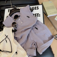 Load image into Gallery viewer, 2 Pieces Set Baby Kid Boys Sports Solid Color Tank Tops And Shorts Wholesale 26061735
