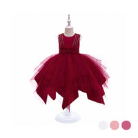 Load image into Gallery viewer, Kid Girl Beaded Party &amp; Wedding Sleeveless Dress Wholesale 26173607
